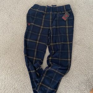 COPY - Mens flannel pajama bottoms grey/black plaid